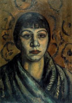 Joaquim Sunyer De Miro : Portrait of a Woman